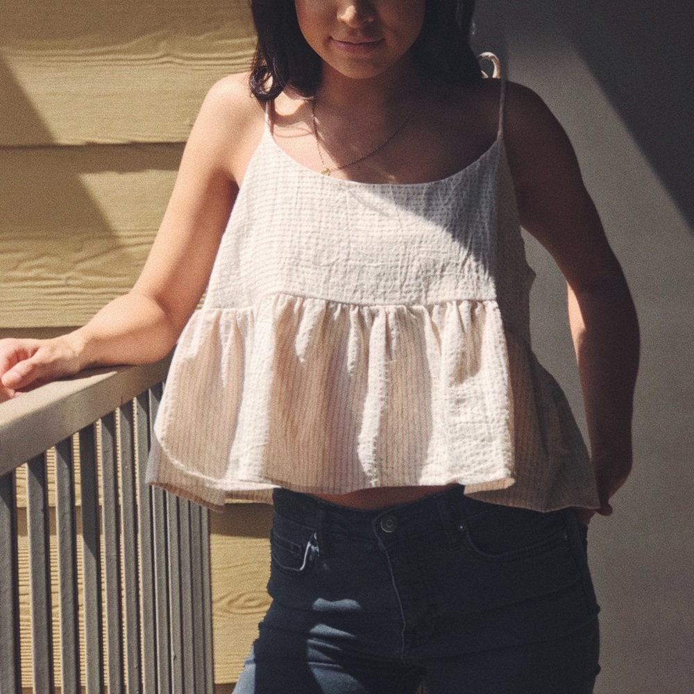babydoll tie tank - Picture 5 of 5